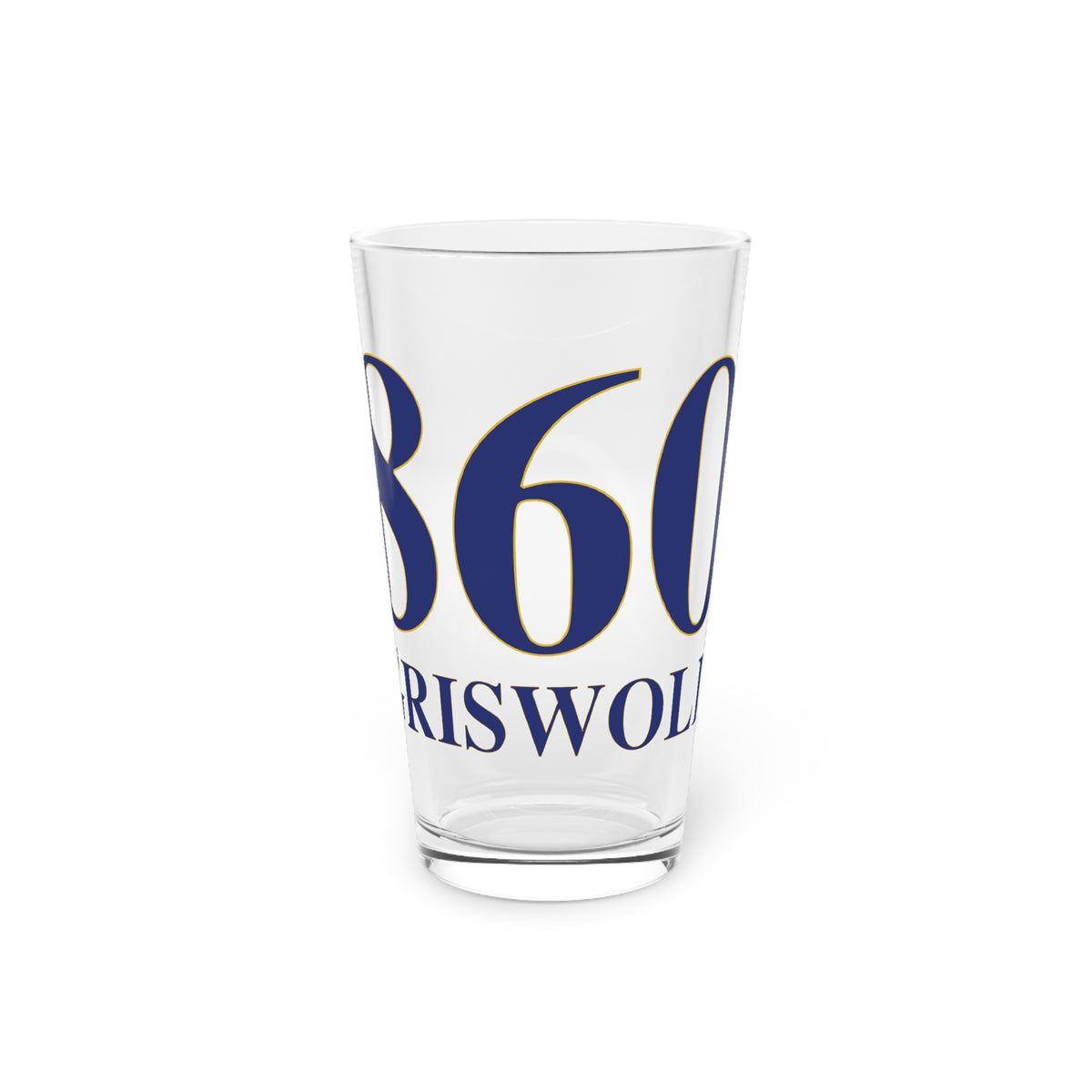 860 Griswold Pint Glass, 16oz