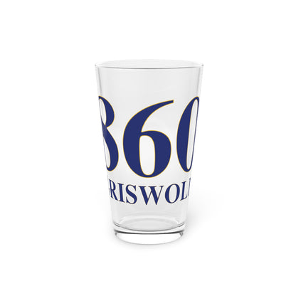 860 Griswold Pint Glass, 16oz
