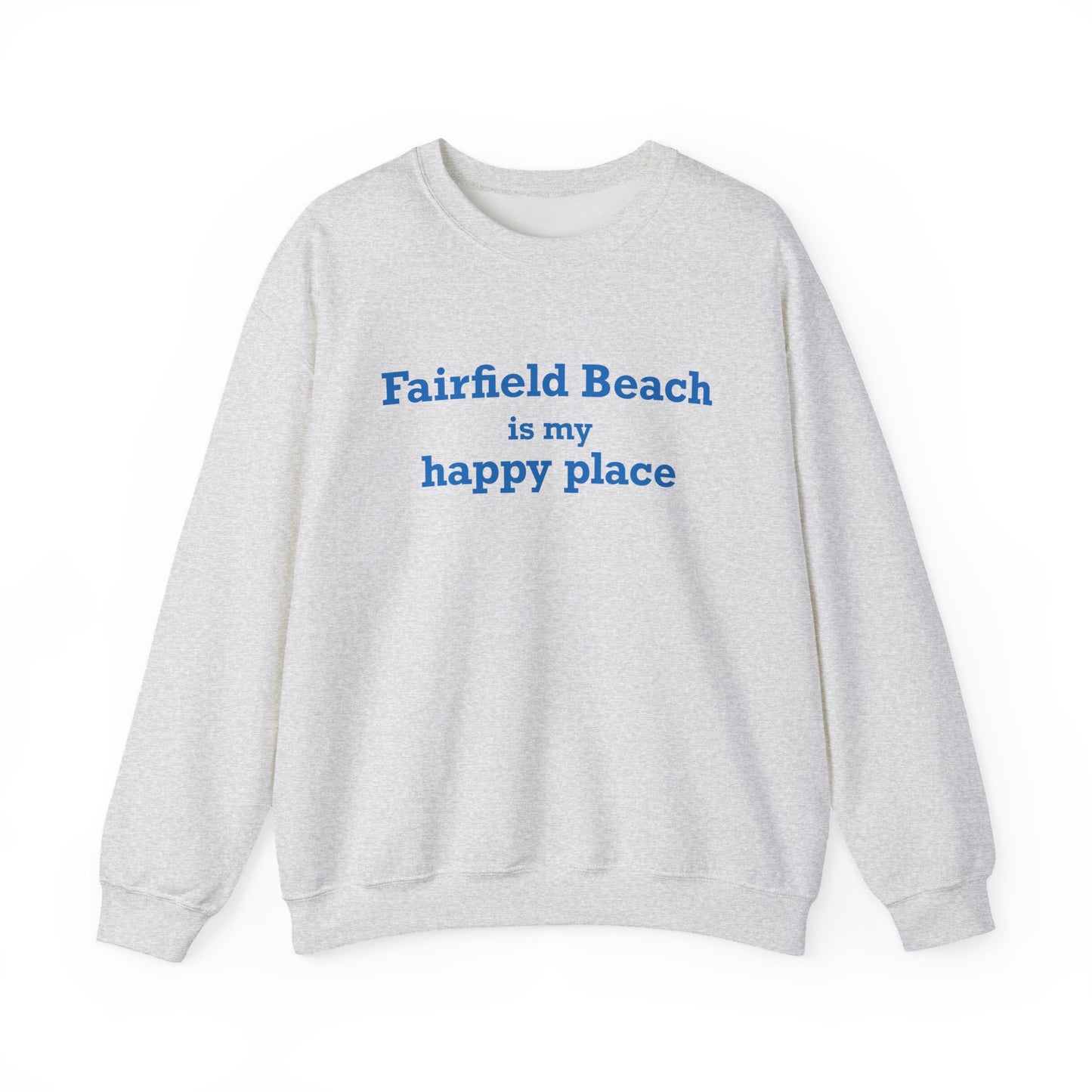 Fairfield Beach is My Happy Place Unisex Heavy Blend™ Crewneck Sweatshirt