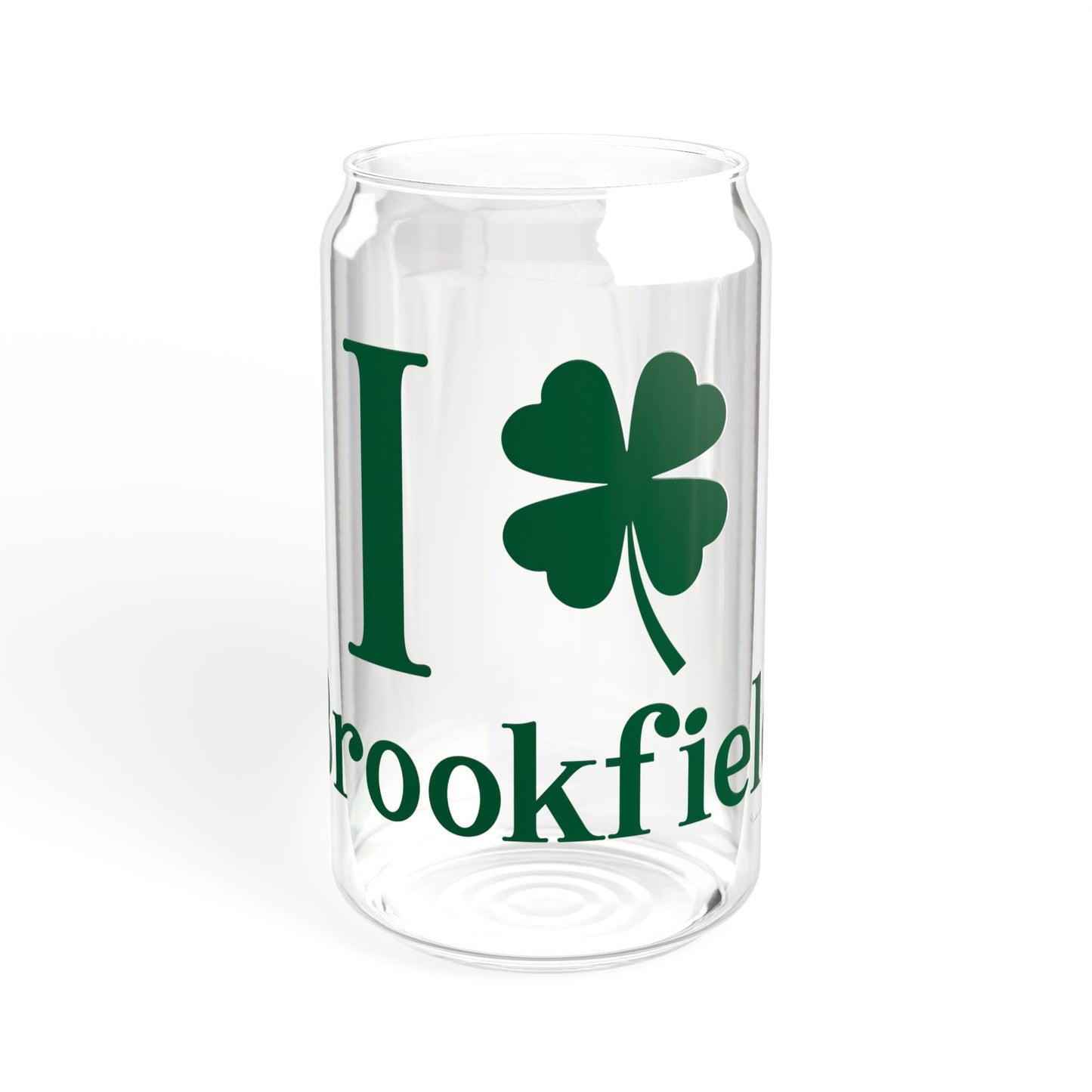 I Clover Brookfield Sipper Glass, 16oz