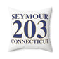 Seymour 203 Connecticut Polyester Square Pillow