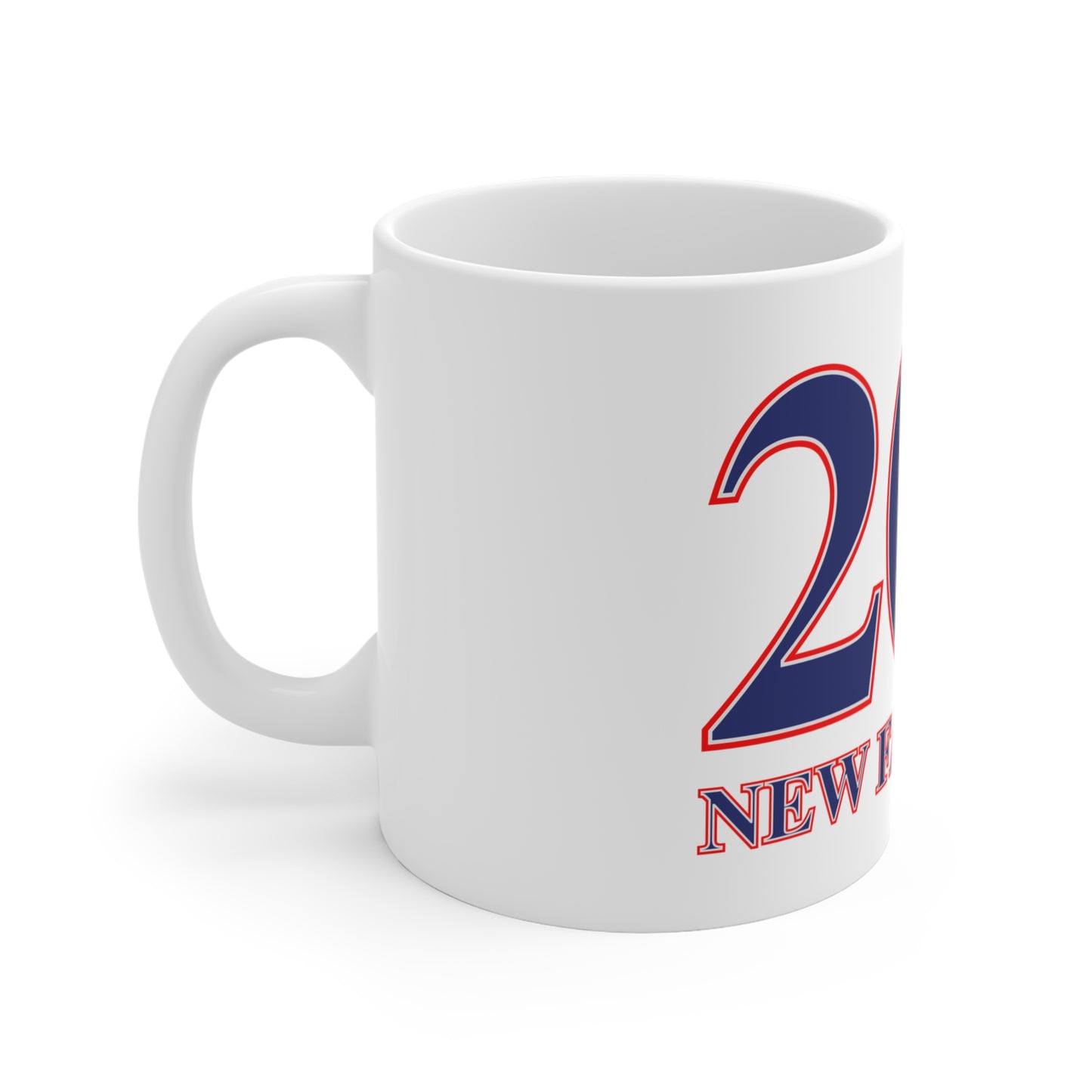 203 New Fairfield Red, White & Blue Mug 11oz