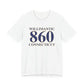 Willimantic 860 Connecticut Unisex Jersey Short Sleeve T-Shirt