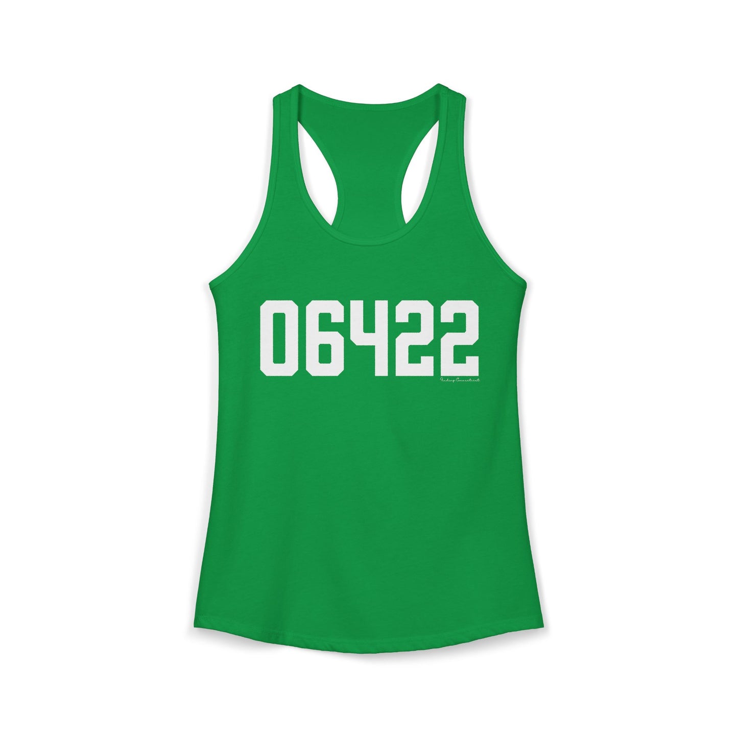 06422 Durham CT Zip Code Women's Ideal Racerback Tank Top