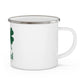 I Clover Bristol  Enamel Camping Mug