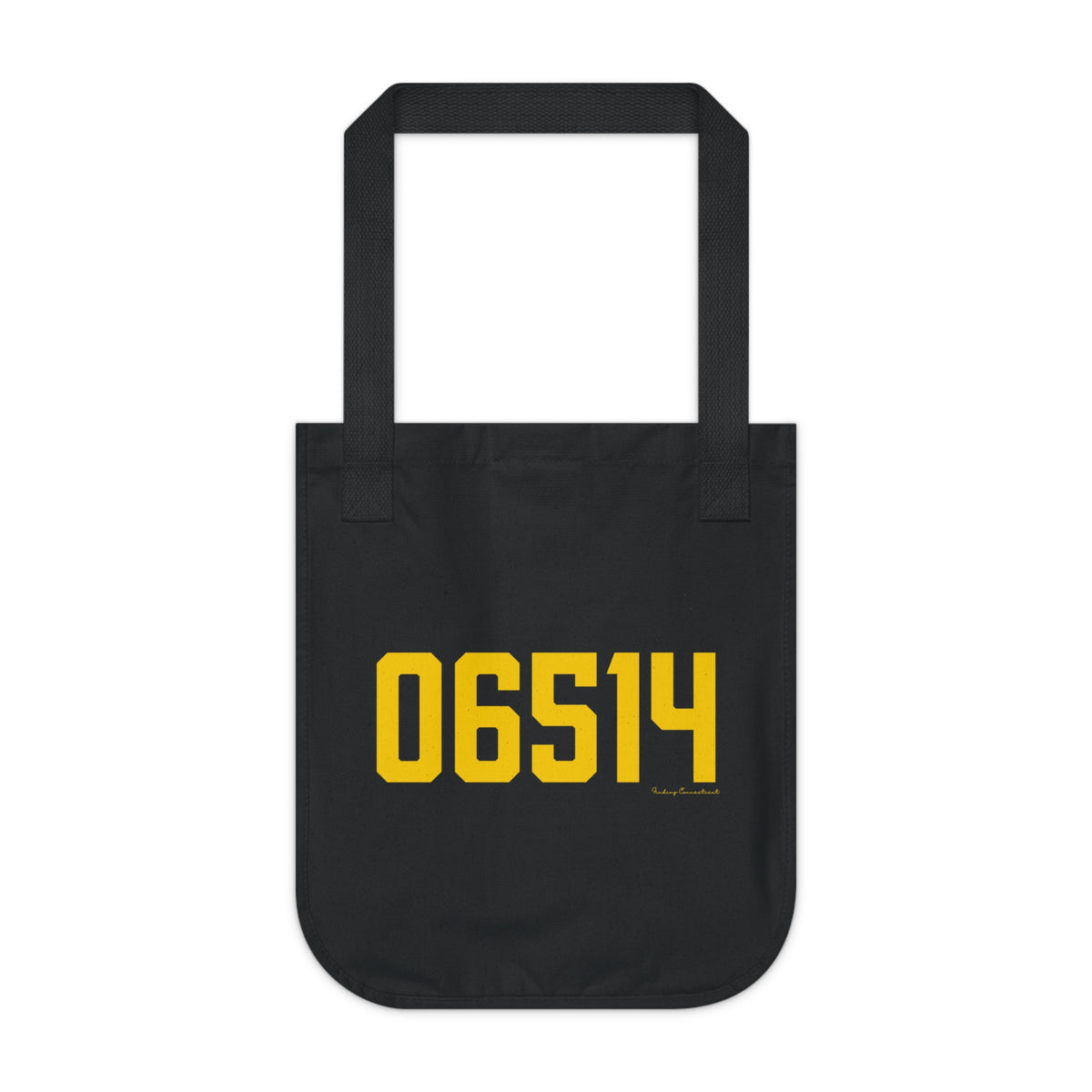 06514 Hamden Connecticut Zip Code Organic Canvas Tote Bag