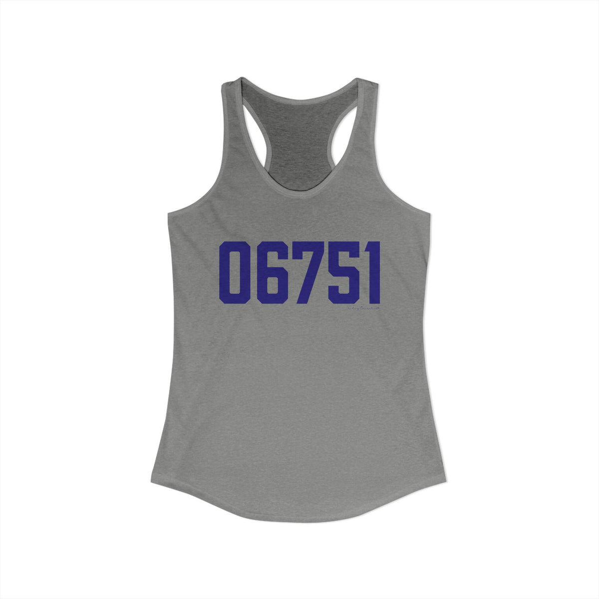 06751 Bethlehem Connecticut Zip Code Women's Ideal Racerback Tank Top