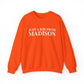 Just a kid from Madison Unisex Heavy Blend™ Crewneck Sweatshirt
