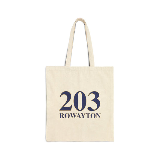 203 Rowayton Cotton Canvas Tote Bag