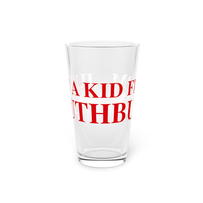 Just a kid from Southbury Pint Glass, 16oz