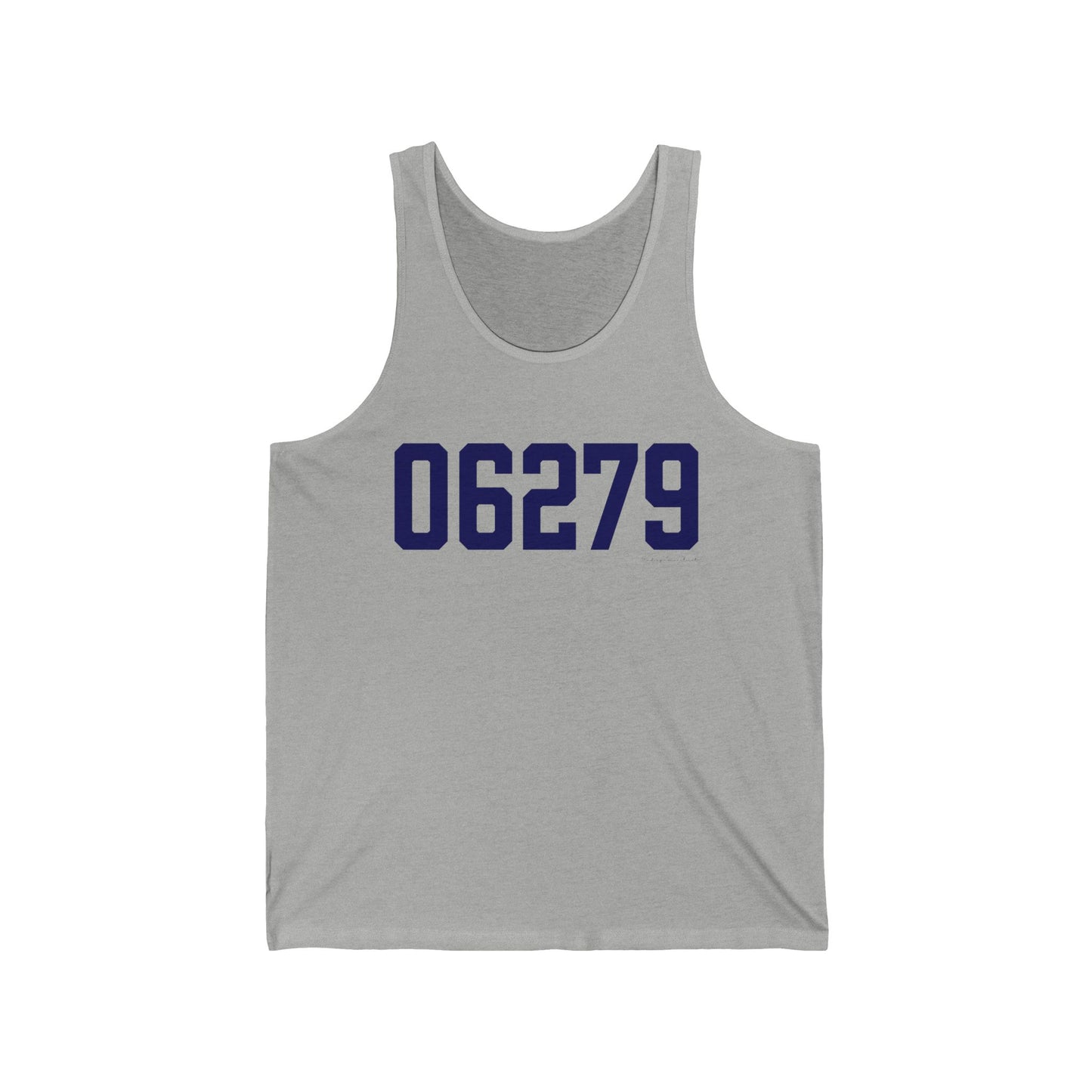 06279 Willington Connecticut Zip Code Unisex Jersey Tank Top