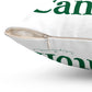 I Clover Canton Spun Polyester Square Pillow