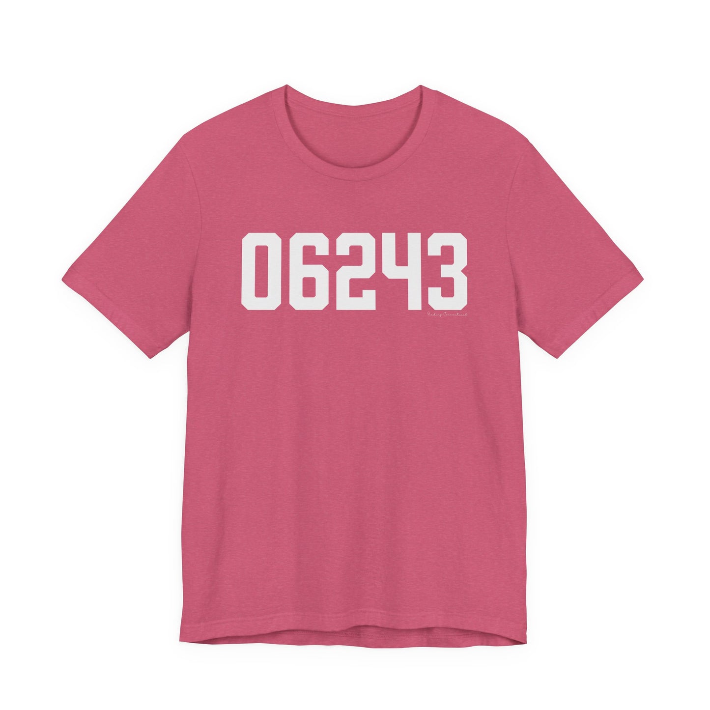 06243 Killingly  CT Zip Code Unisex Jersey Short Sleeve T-Shirt