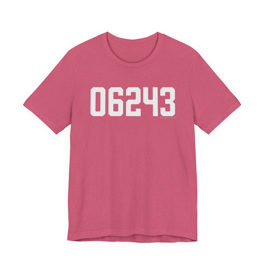 06243 Killingly  CT Zip Code Unisex Jersey Short Sleeve T-Shirt