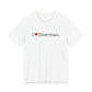 I Heart Sherman. Unisex Jersey Short Sleeve T-Shirt