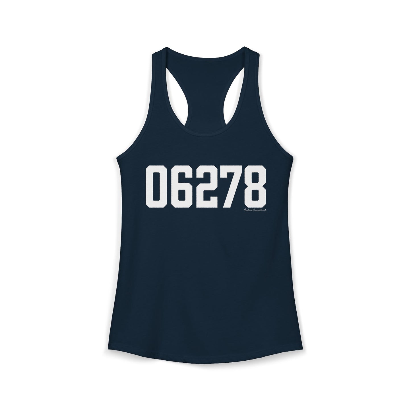 06278 Ashford CT Zip Code Women's Ideal Racerback Tank Top