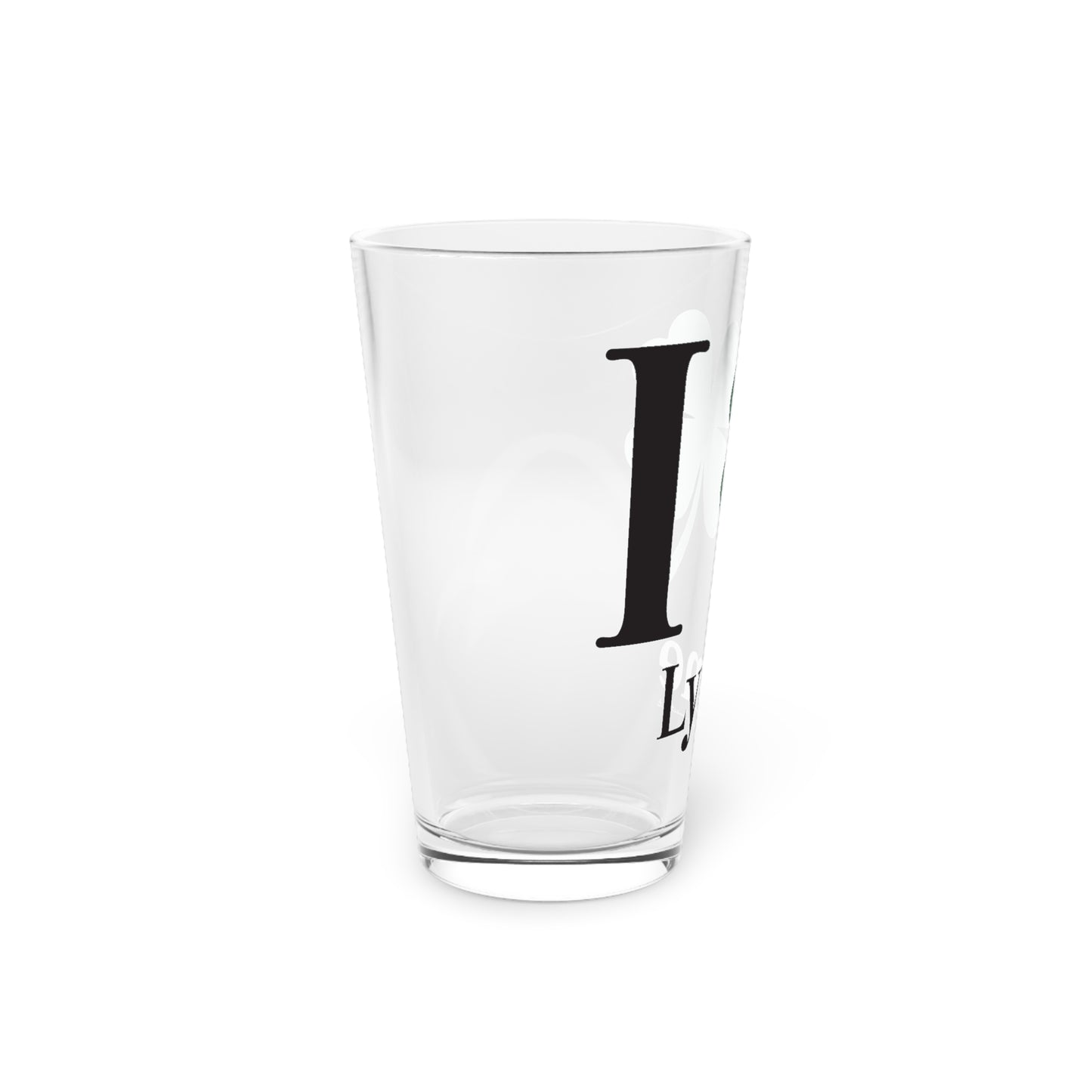 I Clover Lyme Pint Glass, 16oz