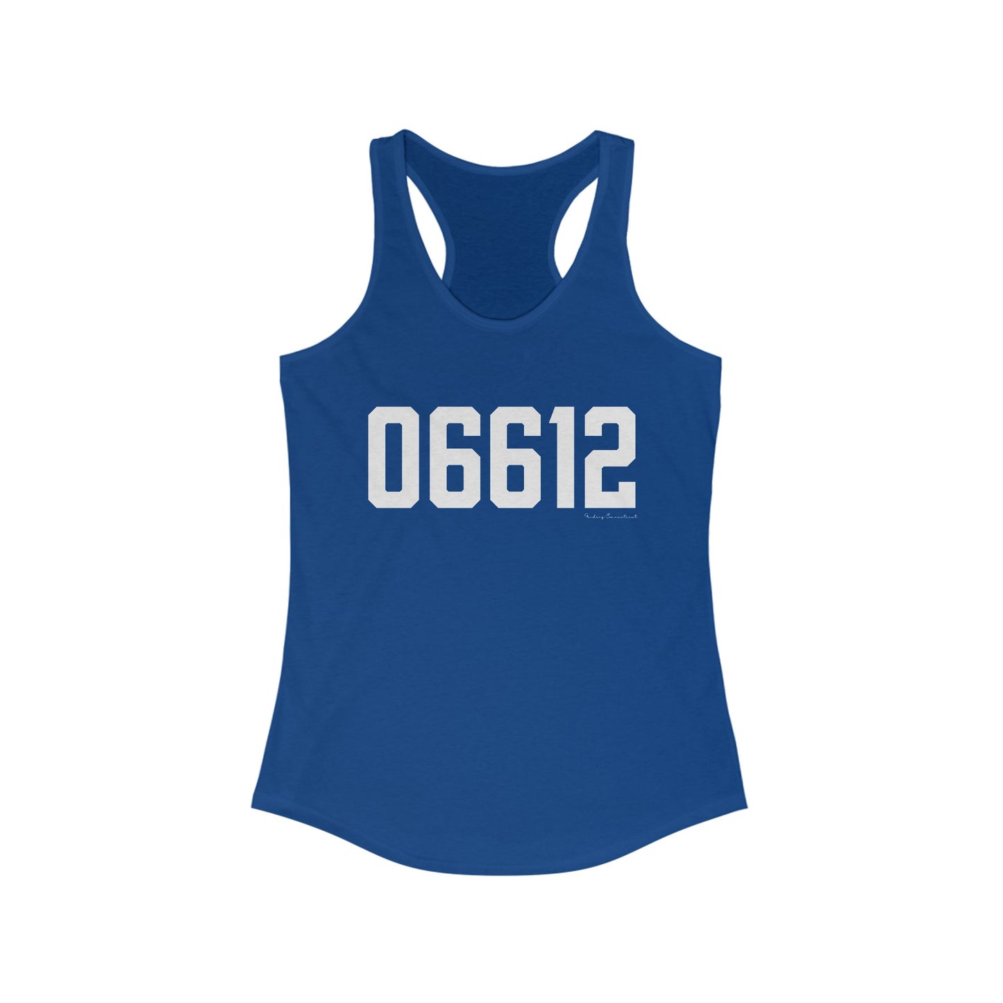 06612 Easton CT Zip Code Women's Ideal Racerback Tank Top
