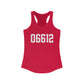06612 Easton CT Zip Code Women's Ideal Racerback Tank Top
