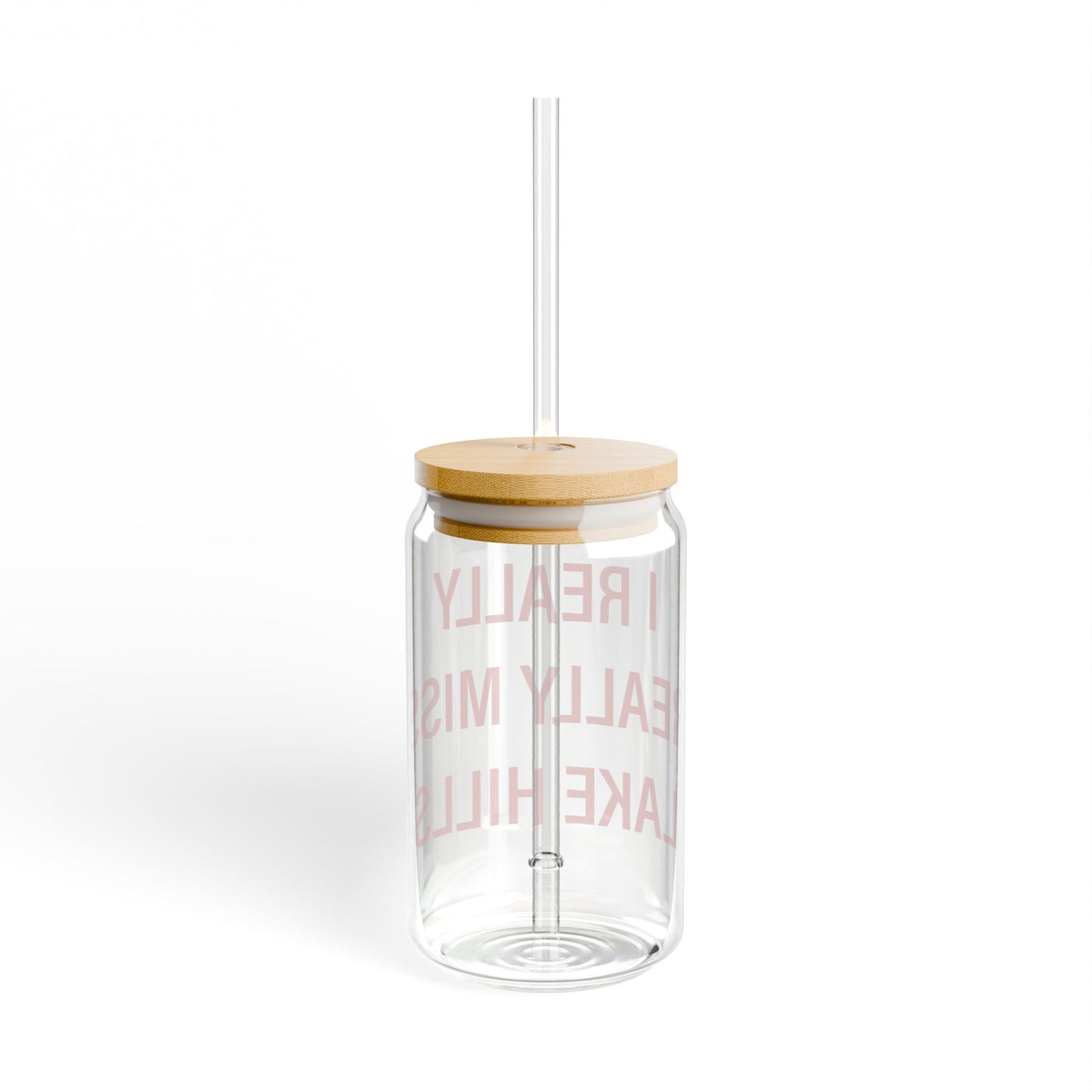 I Really Really Miss Lake Hills Sipper Glass, 16oz