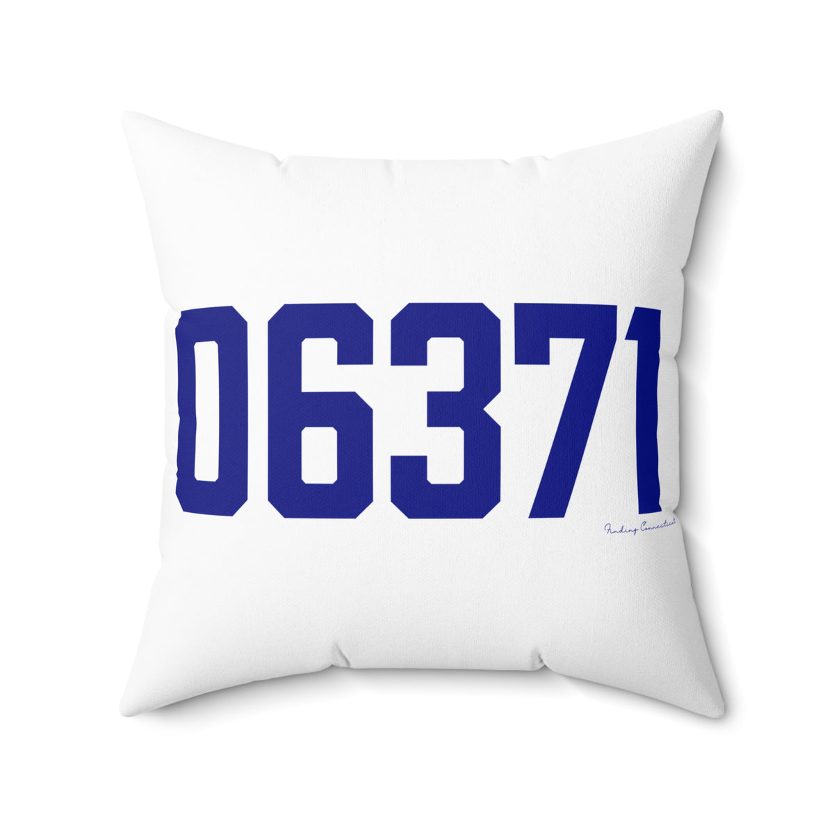 06371 Old Lyme Connecticut Zip Code Spun Polyester Square Pillow