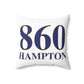 860 Hampton Spun Polyester Square Pillow