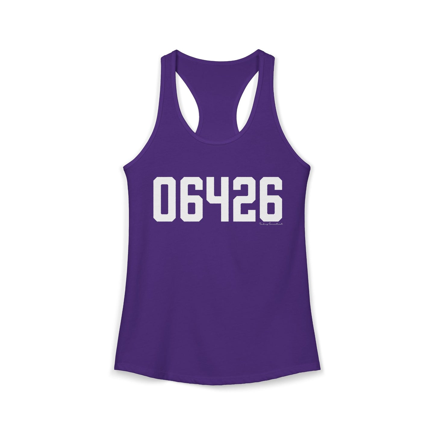 06426 Essex CT Zip Code Women's Ideal Racerback Tank Top