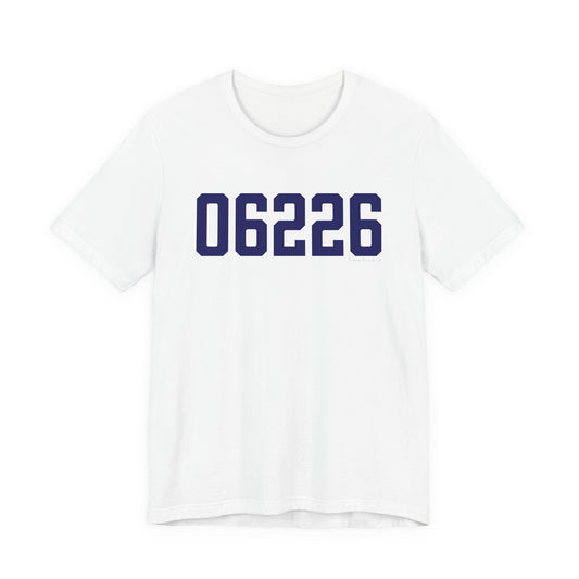 06226 Willimantic Connecticut Zip Code Unisex Jersey Short Sleeve T-Shirt