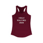 I Really Really Miss Union Women's Ideal Racerback Tank Top