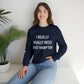 I Really Really Miss East Hampton (white) Unisex Heavy Blend™ Crewneck Sweatshirt