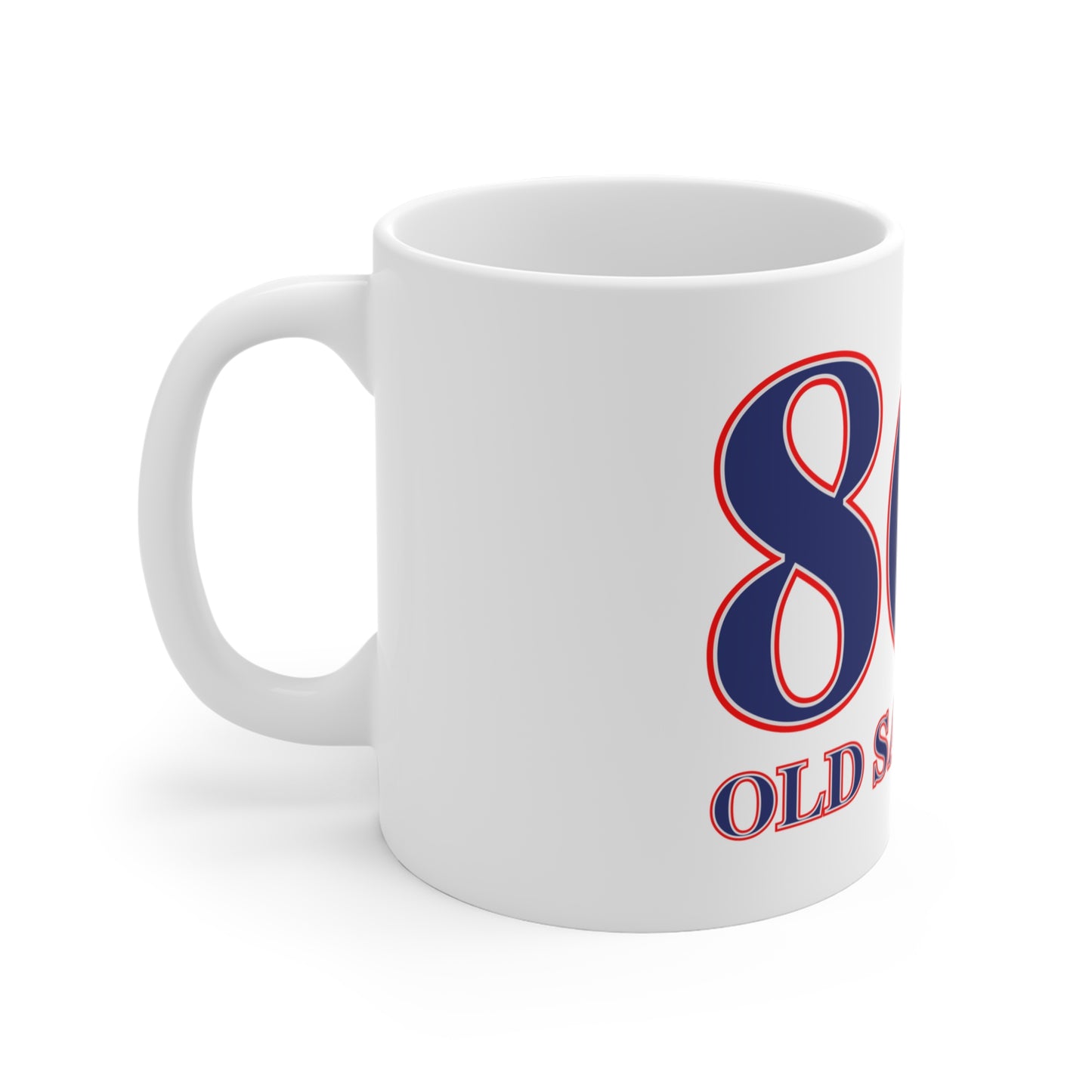 860 Old Saybrook Red, White & Blue Mug 11oz
