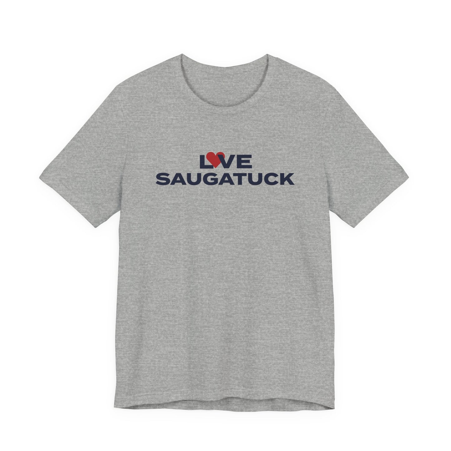 Love Saugatuck Unisex Jersey Short Sleeve T-Shirt