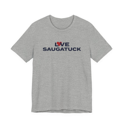 Love Saugatuck Unisex Jersey Short Sleeve T-Shirt