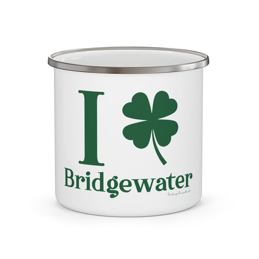 I Clover Bridgewater Enamel Camping Mug