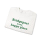 Bridgeport Is My Happy Place Unisex Heavy Blend™ Crewneck Sweatshirt