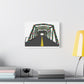 Saugatuck Bridge Lights Matte Canvas, Stretched, 1.25"