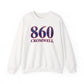860 Cromwell Red White & Blue Unisex Heavy Blend™ Crewneck Sweatshirt