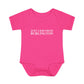 Just a kid from Burlington Infant Baby Rib Bodysuit