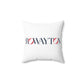 41 Tilt Rowayton Spun Polyester Square Pillow