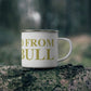 Just a kid from Trumbull Enamel Camping Mug