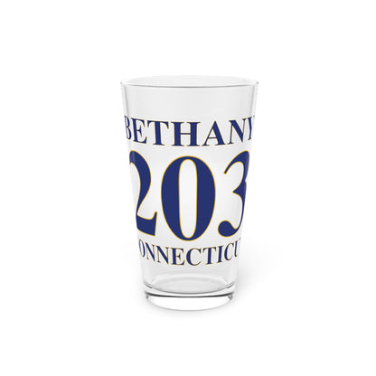 Bethany 203 Connecticut Pint Glass, 16oz