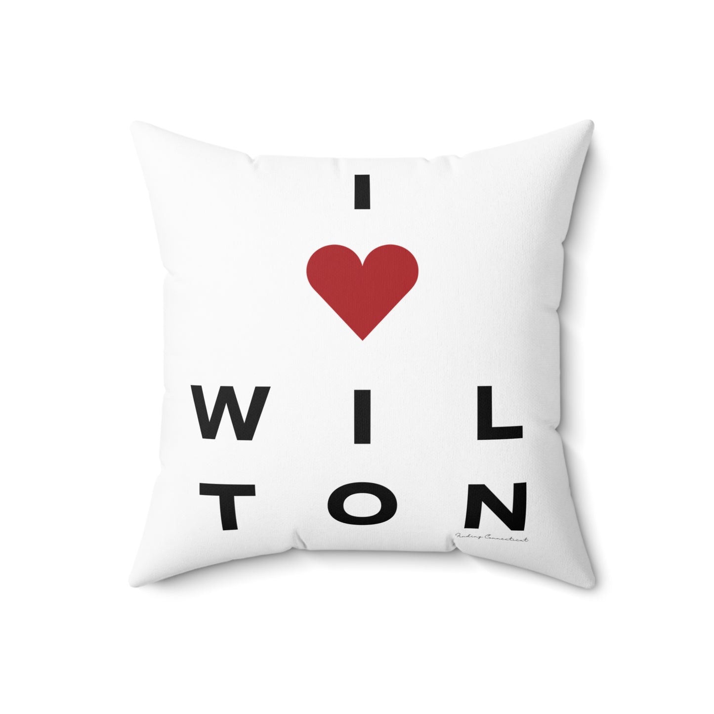 Wilton Vision Spun Polyester Square Pillow