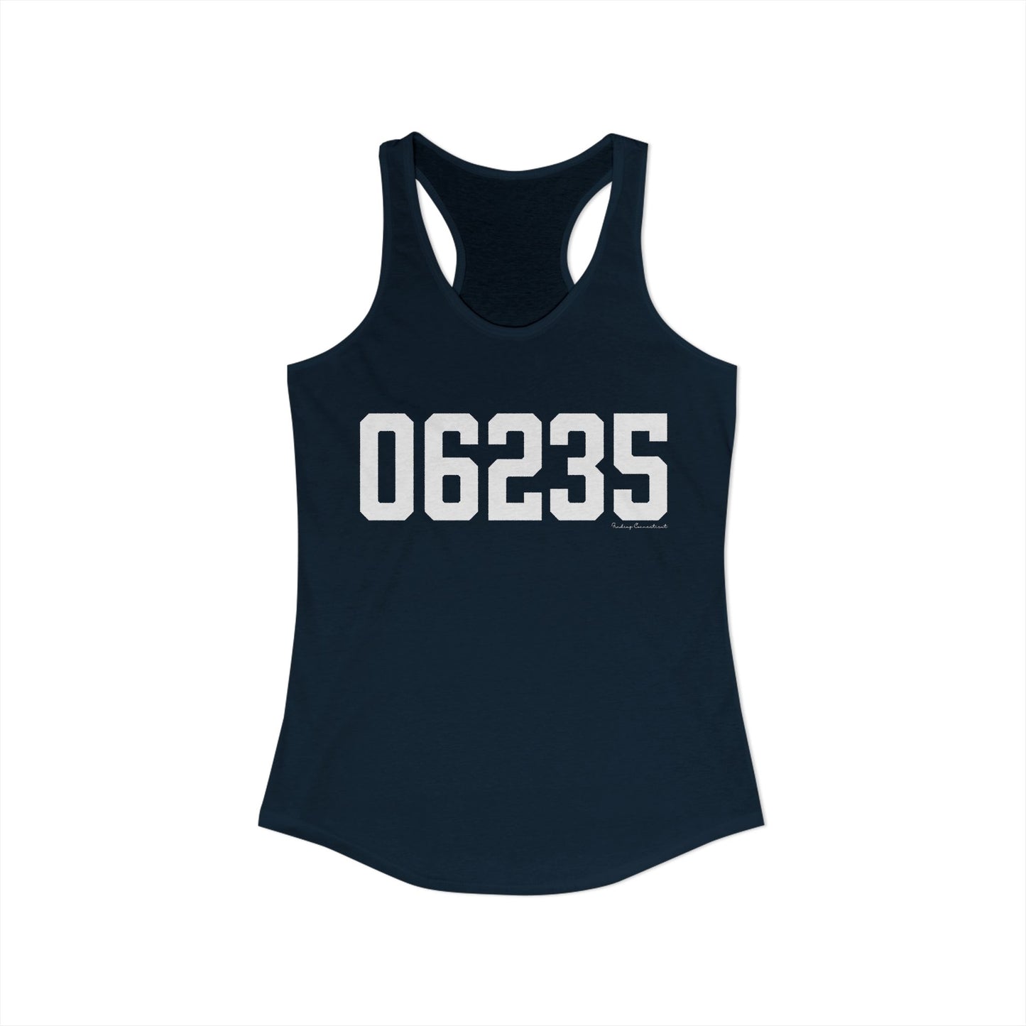 06235 Chaplin CT Zip Code Women's Ideal Racerback Tank Top