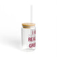 I Really Really Miss Greenwich Sipper Glass, 16oz
