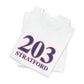 203 Stratford Red White & Blue Unisex Jersey Short Sleeve T-Shirt