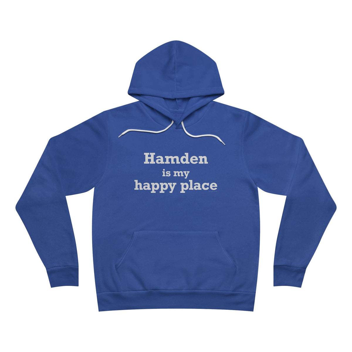 Hamden is My Happy Place Unisex Sponge Fleece Pullover Hoodie