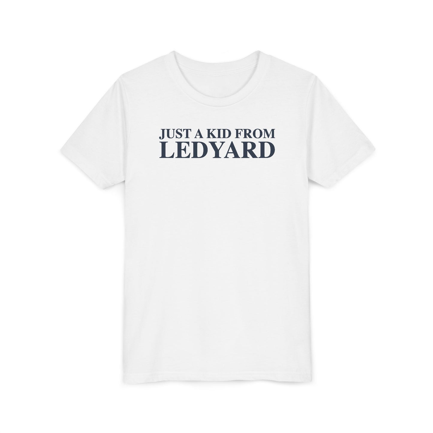 Just a kid from Ledyard Youth Short Sleeve T-Shirt