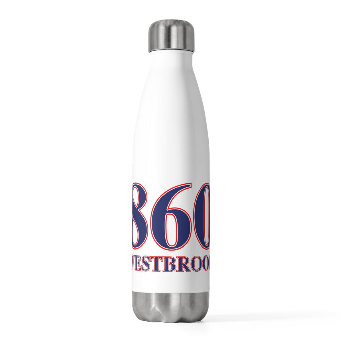 860 Westbrook Red, White & Blue 20oz Insulated Bottle