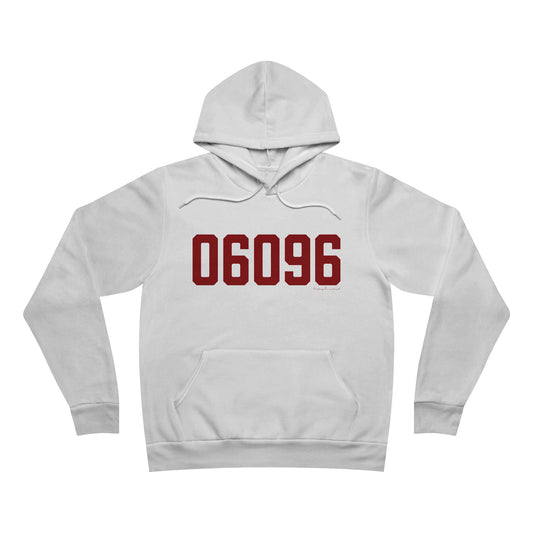 06096 Windsor Locks  Connecticut Zip Code Unisex Sponge Fleece Pullover Hoodie