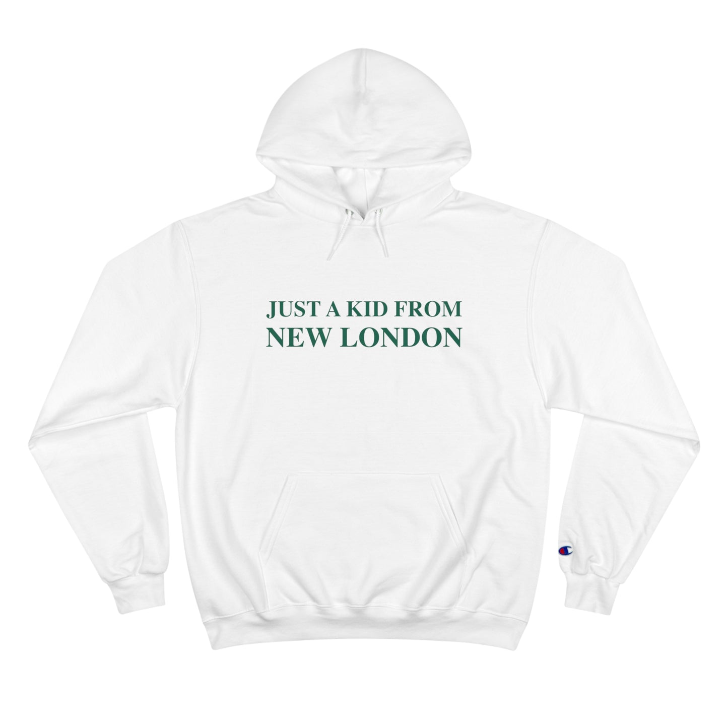 Just a kid from New London Champion Hoodie